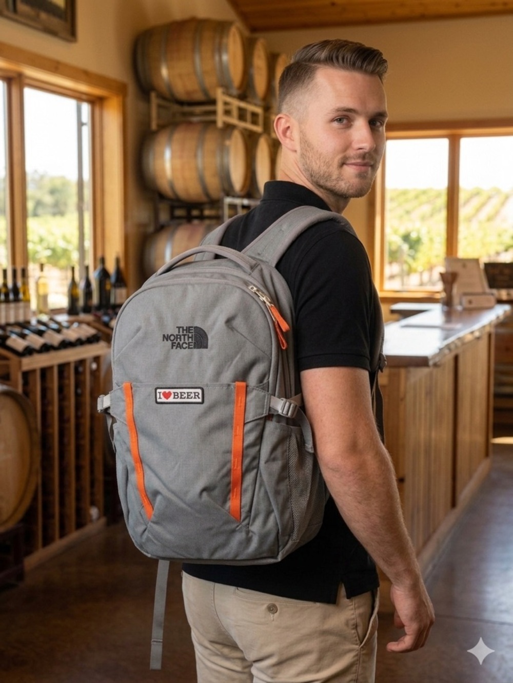 The North Face Hiking Outdoor Backpack Flex Vent